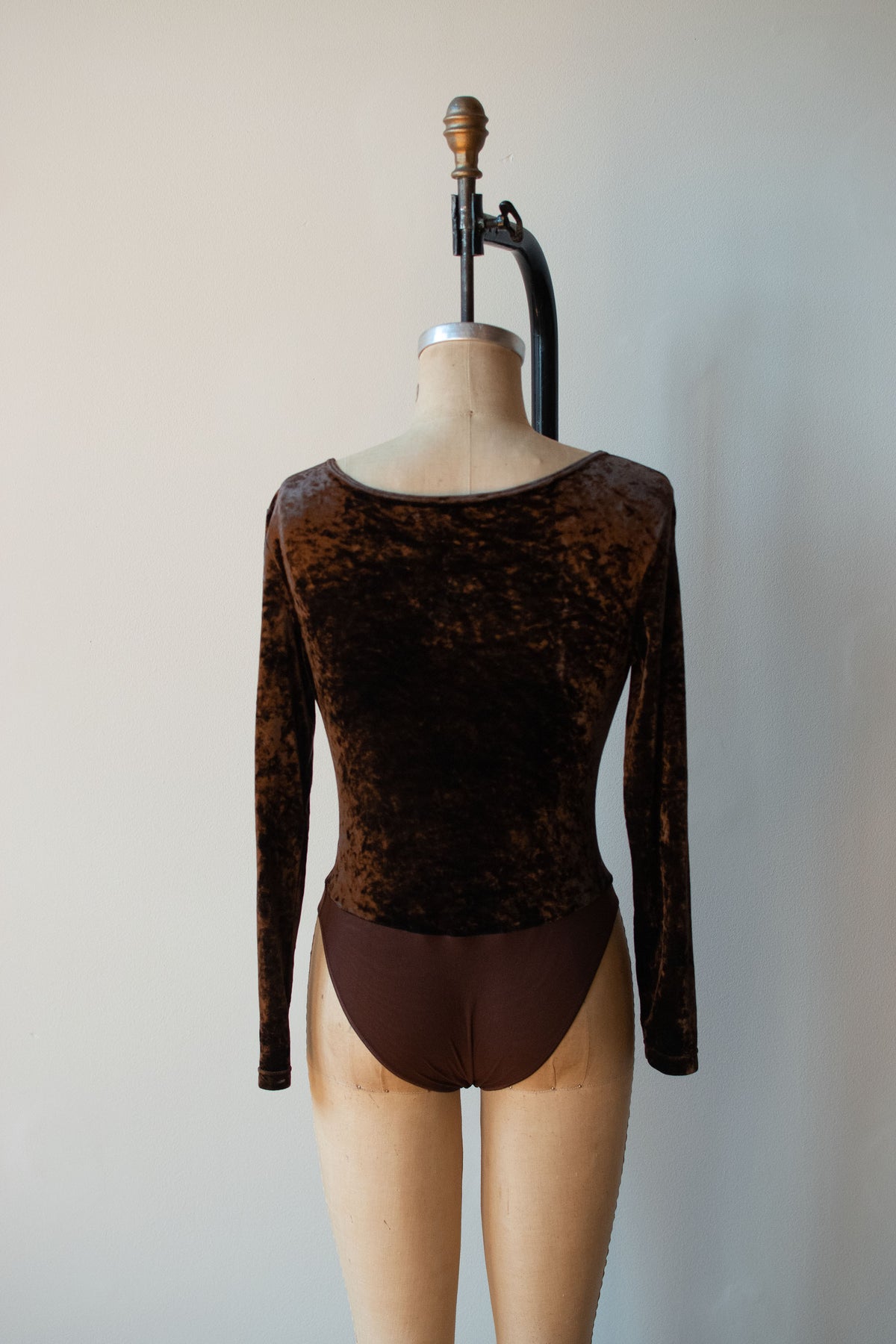 1990s Velvet Bodysuit