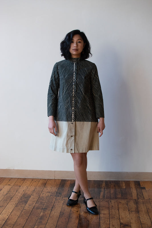 Beige Printed Dress | Marimekko