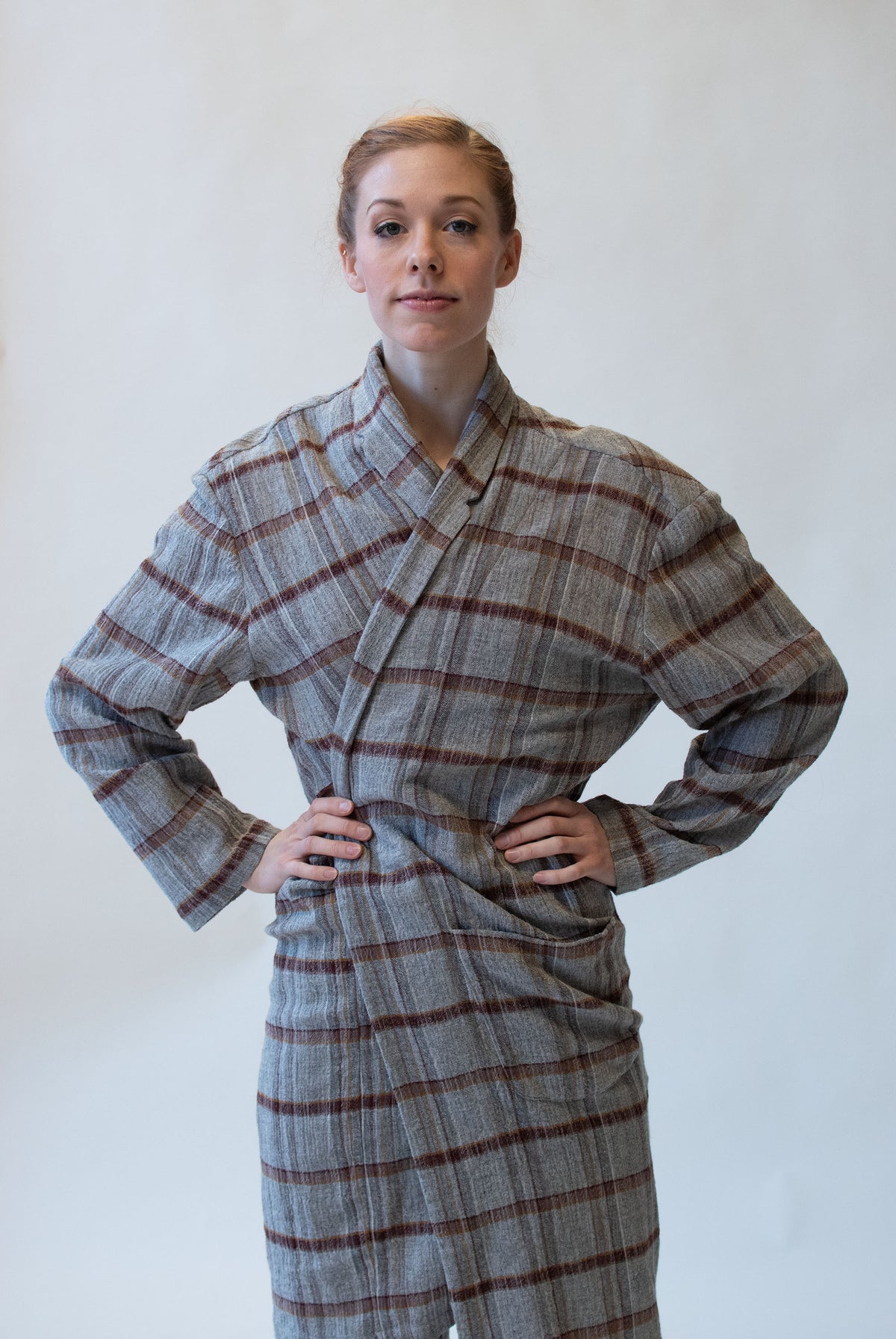 Plaid Pants Set | Norma Kamali