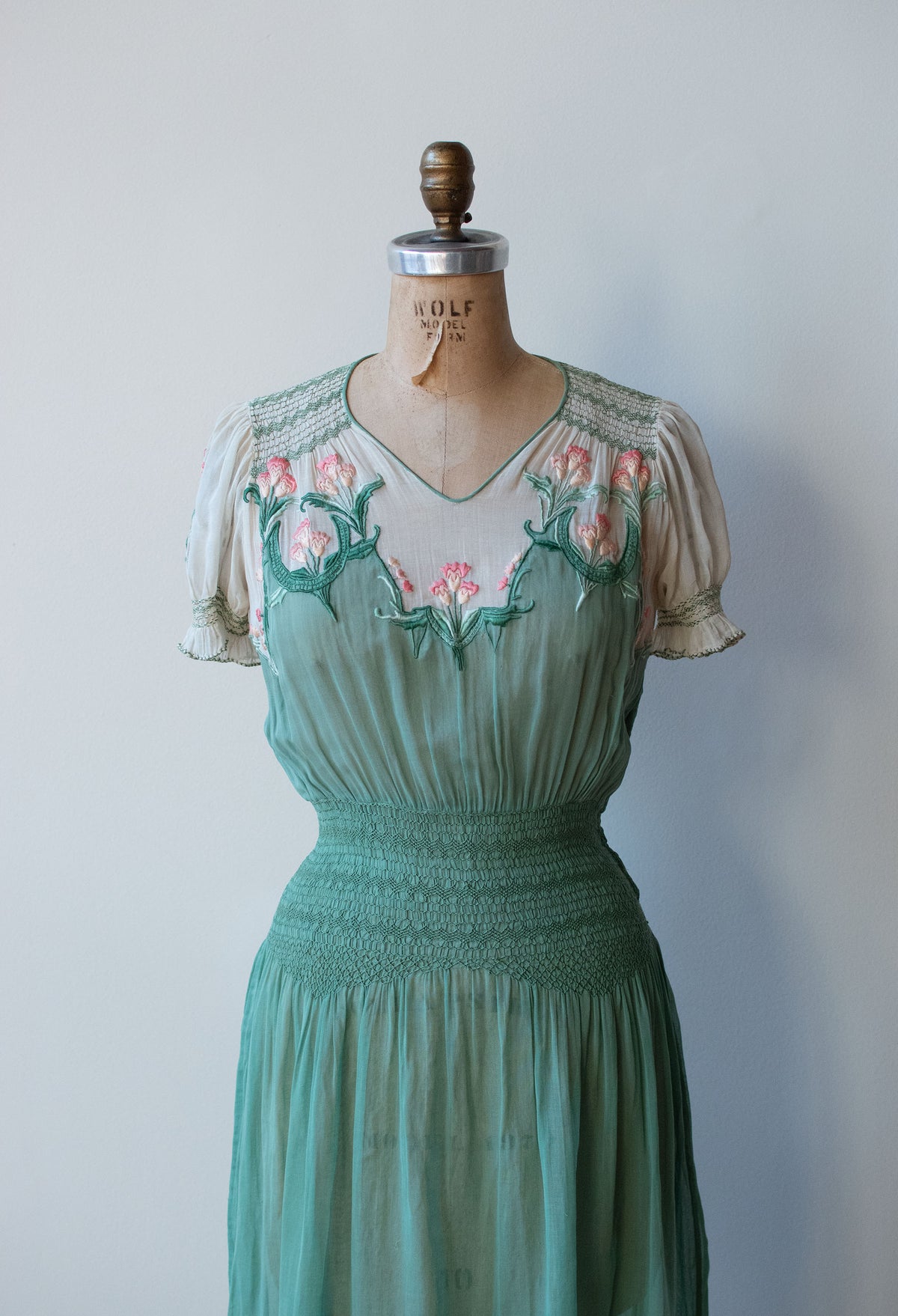 1930s Hungarian Dress