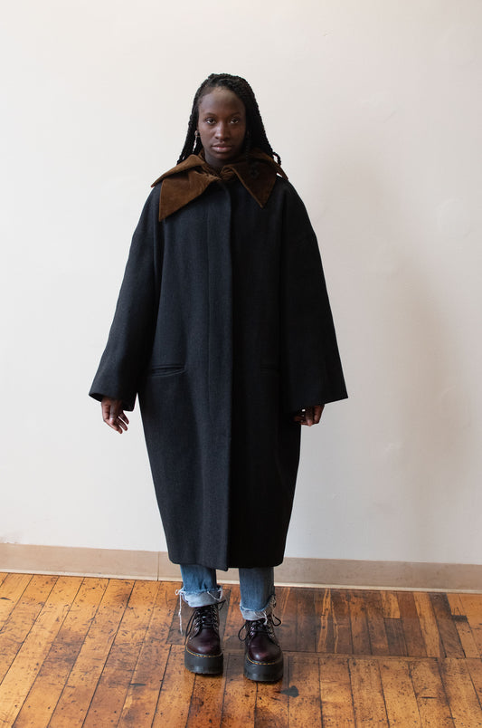 Romeo Gigli Petal Collar Coat | A Virtual Affair