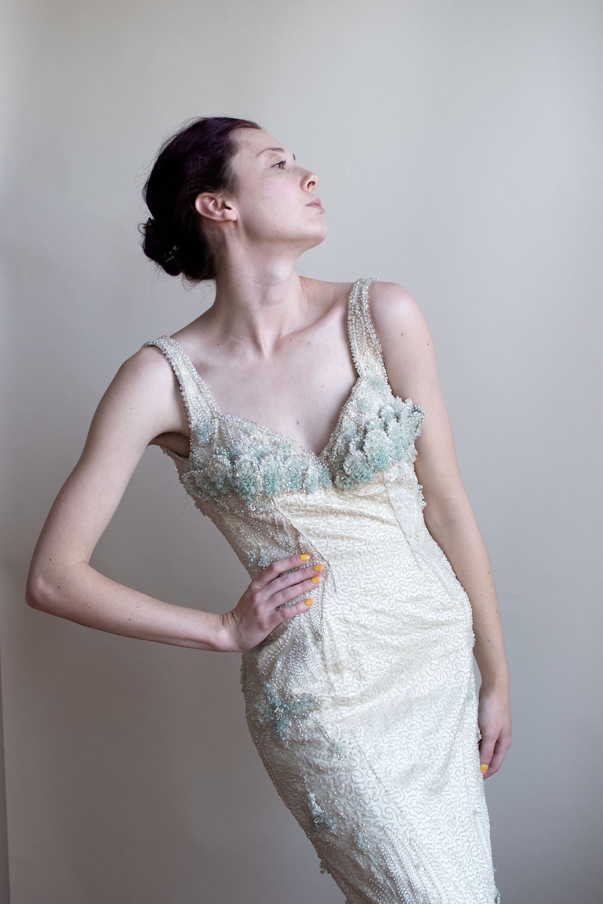 1960s Beaded Gown