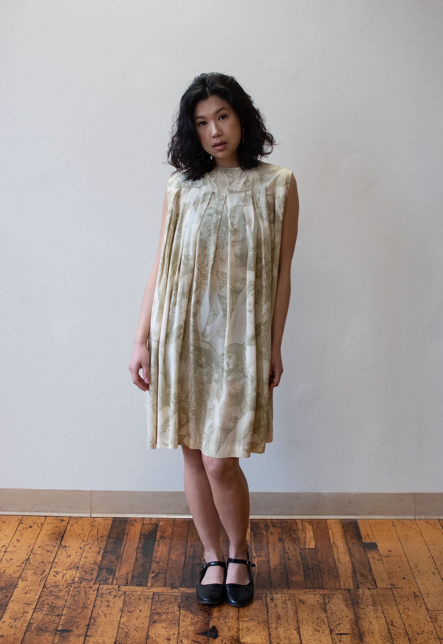 1980s Silk Babydoll Dress | Moschino