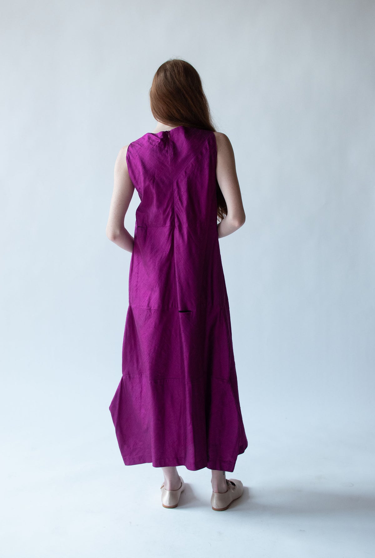 Orchid Silk Dress | Mizono