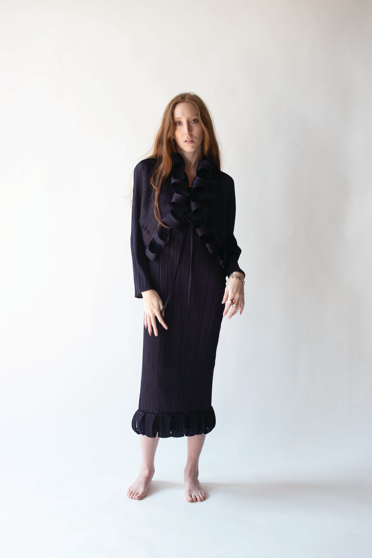 Plum Plisse Jacket | Issey Miyake