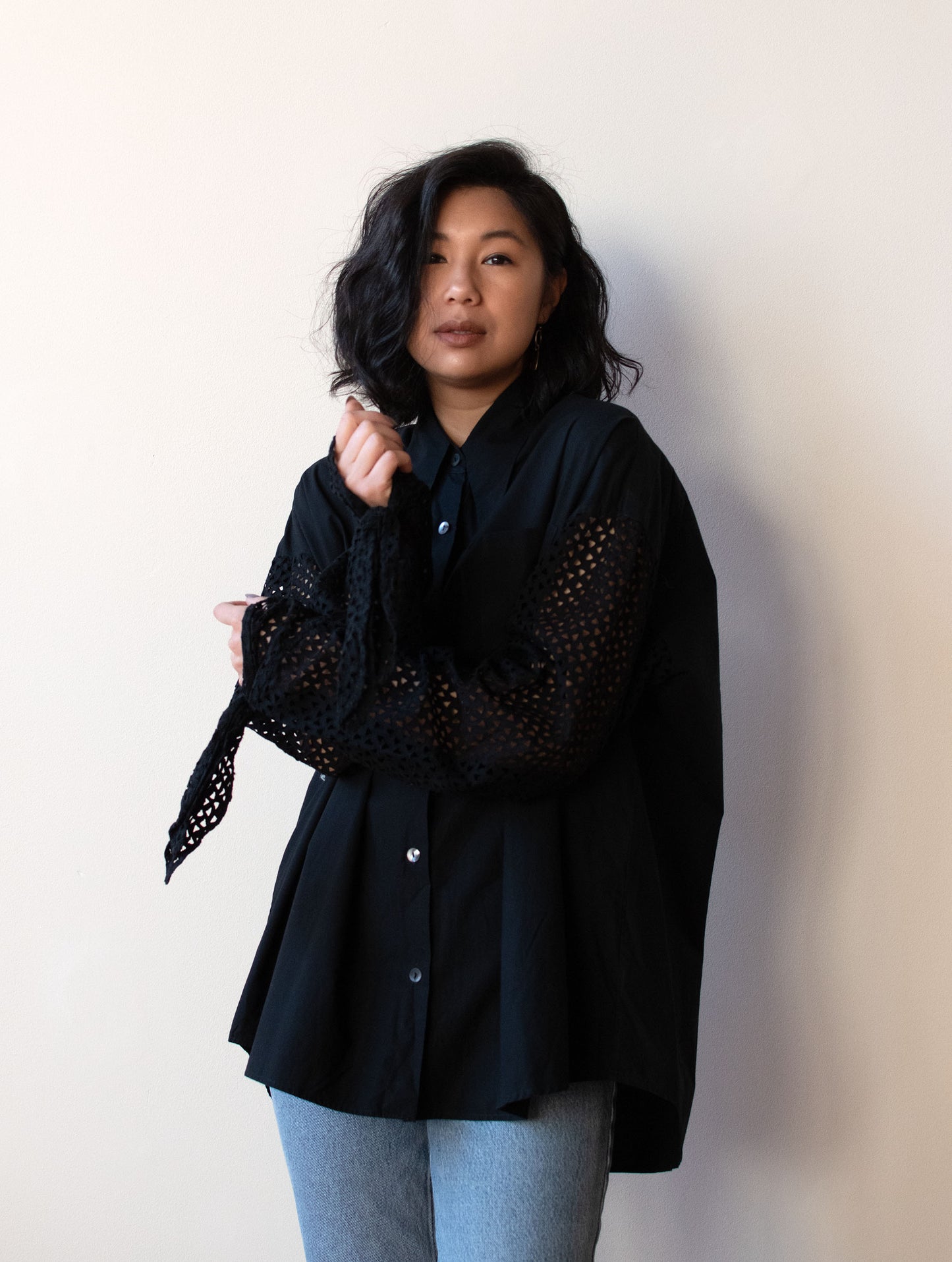 Black Shirt | Romeo Gigli