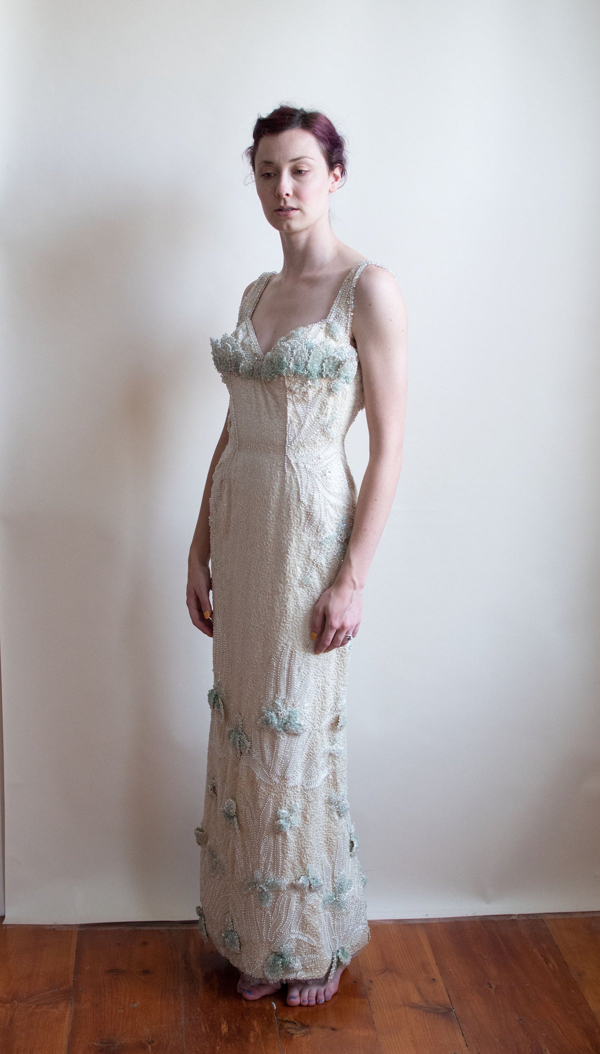 1960s Beaded Gown