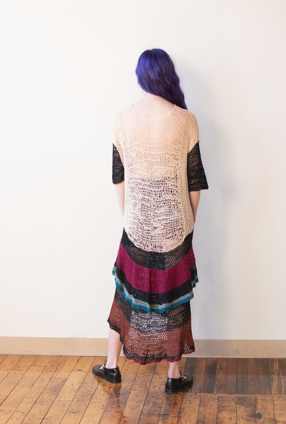 1980s Crochet Dress