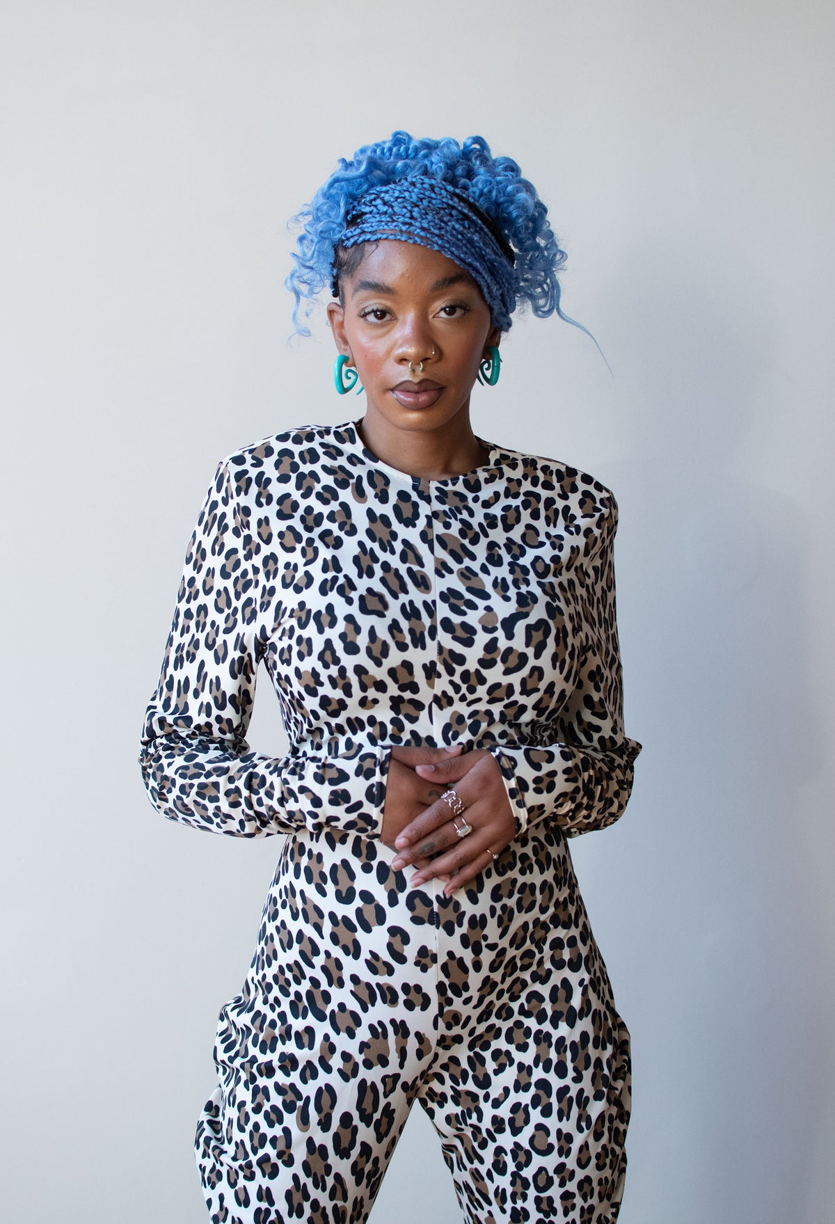 1980s Leopard Print Unitard | Norma Kamali