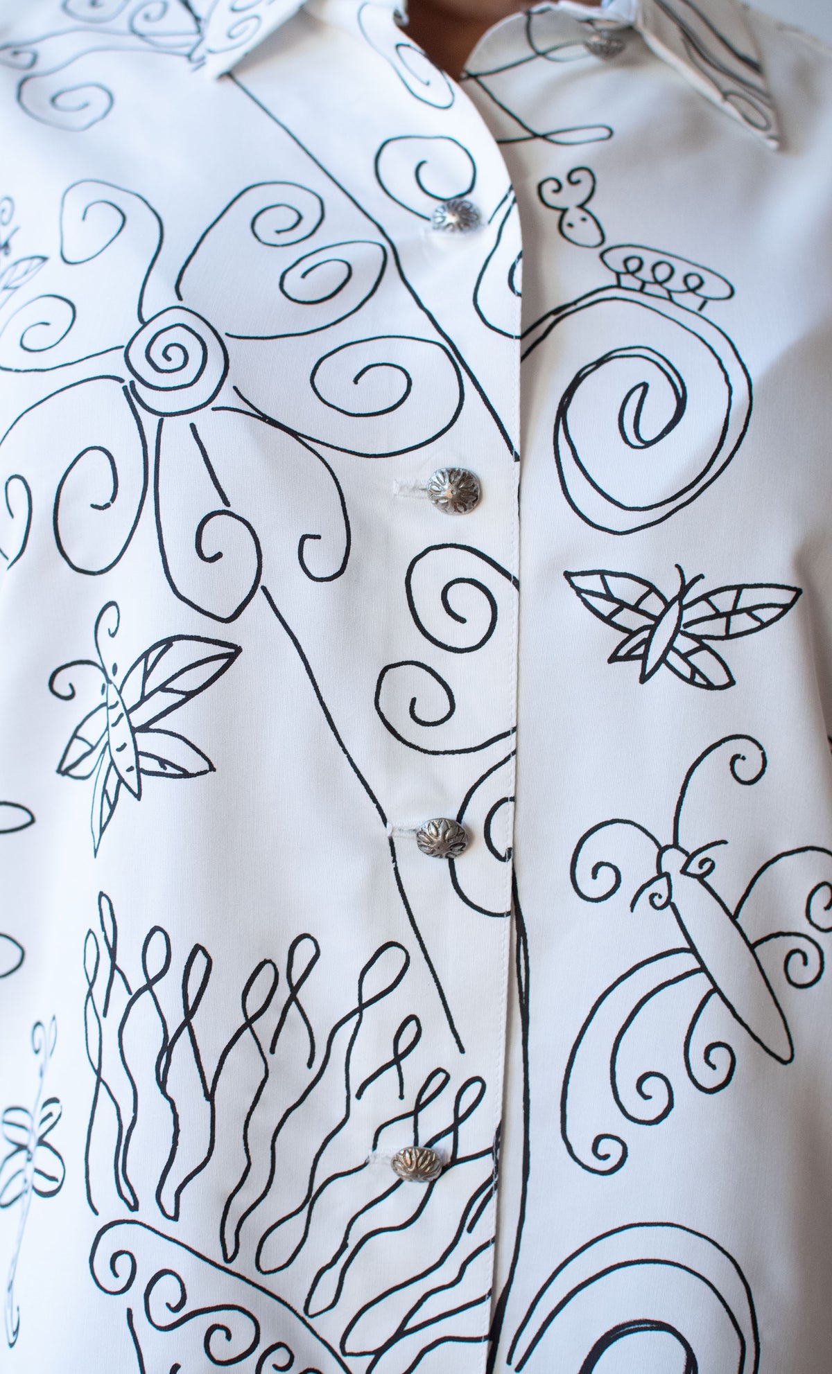 1990s Bug Print Shirt | Todd Oldham