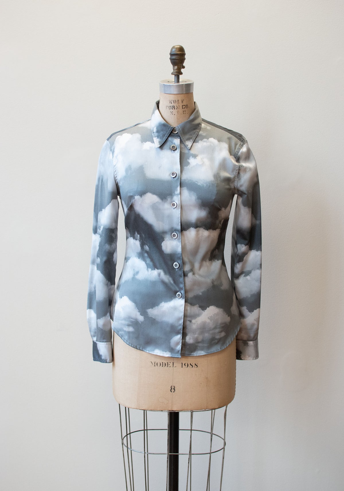 1990s Cloud Print Shirt | Moschino Jeans