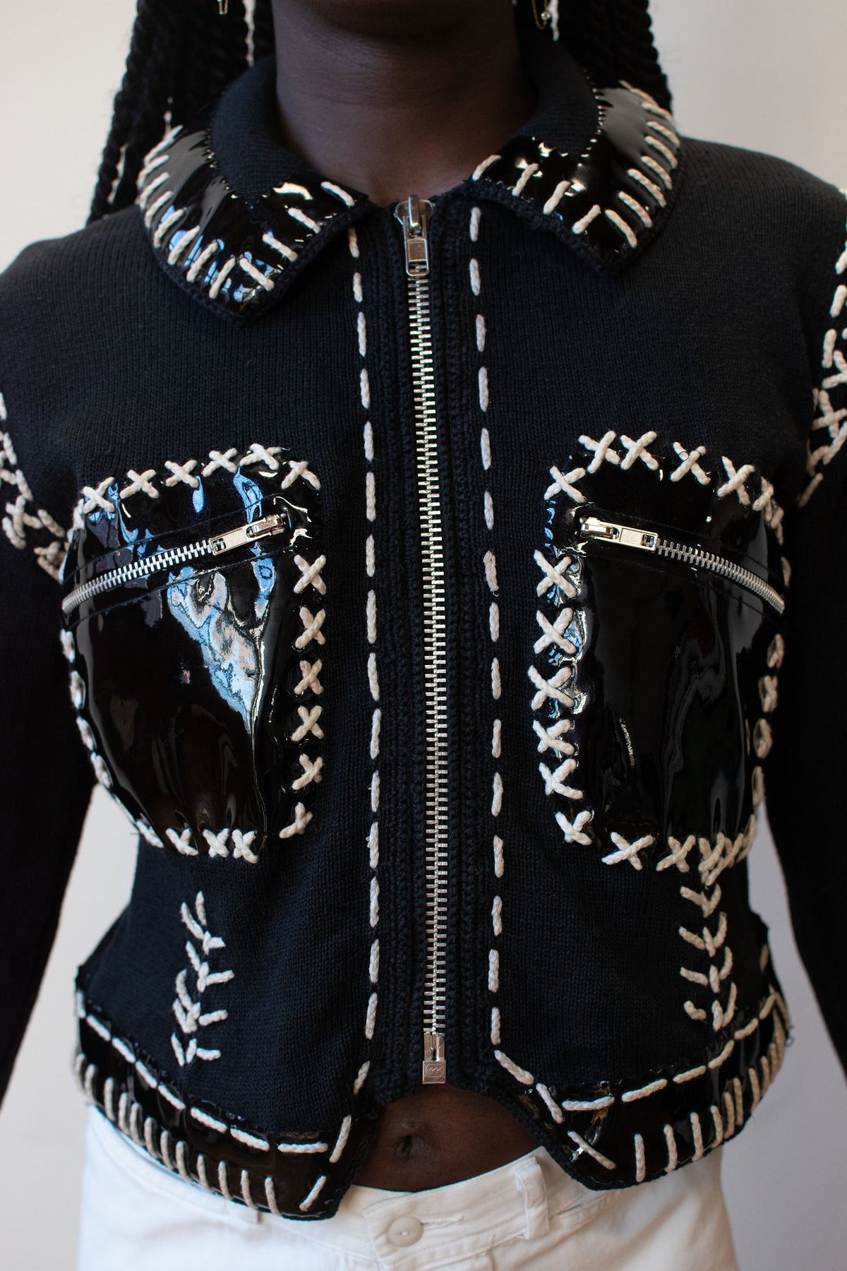 1990s Whipstitch Sweater | Michael Simon