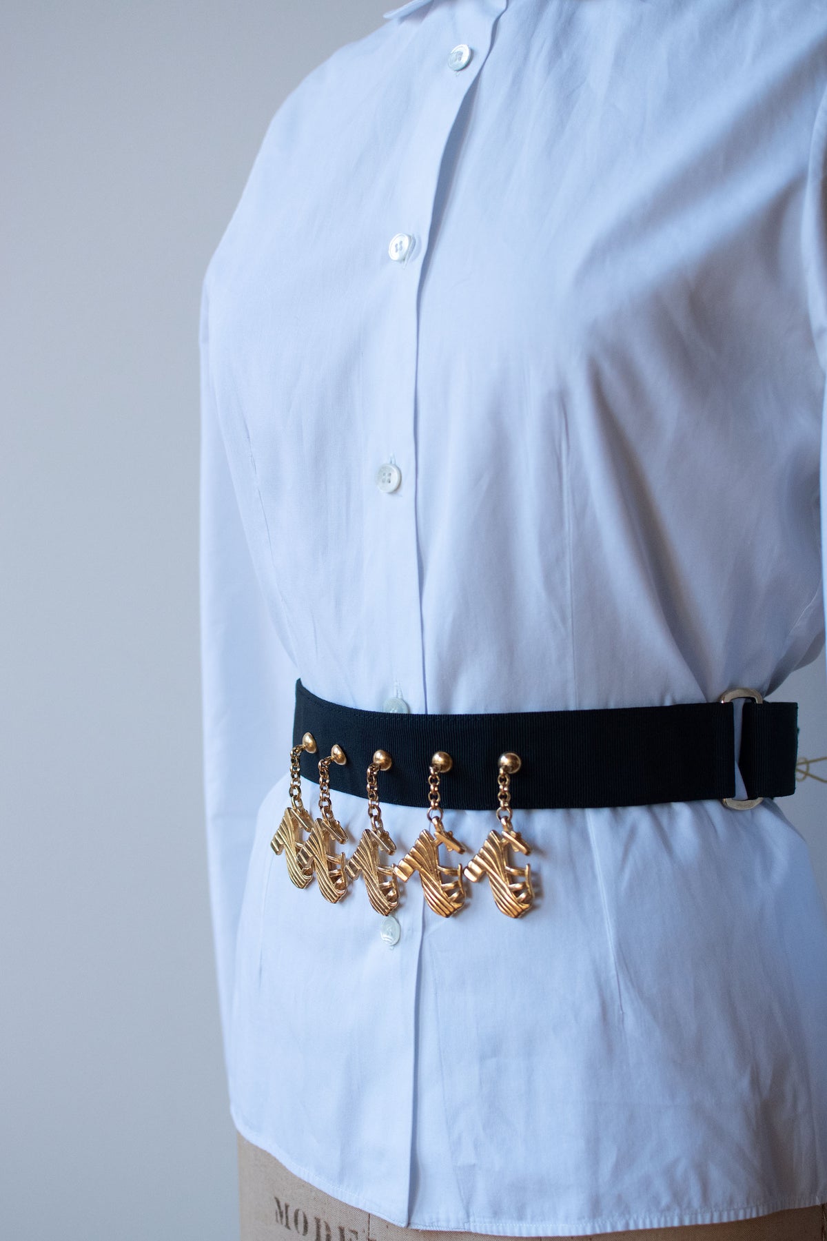 1990s Shoe Charm Belt | Salvatore Ferragamo