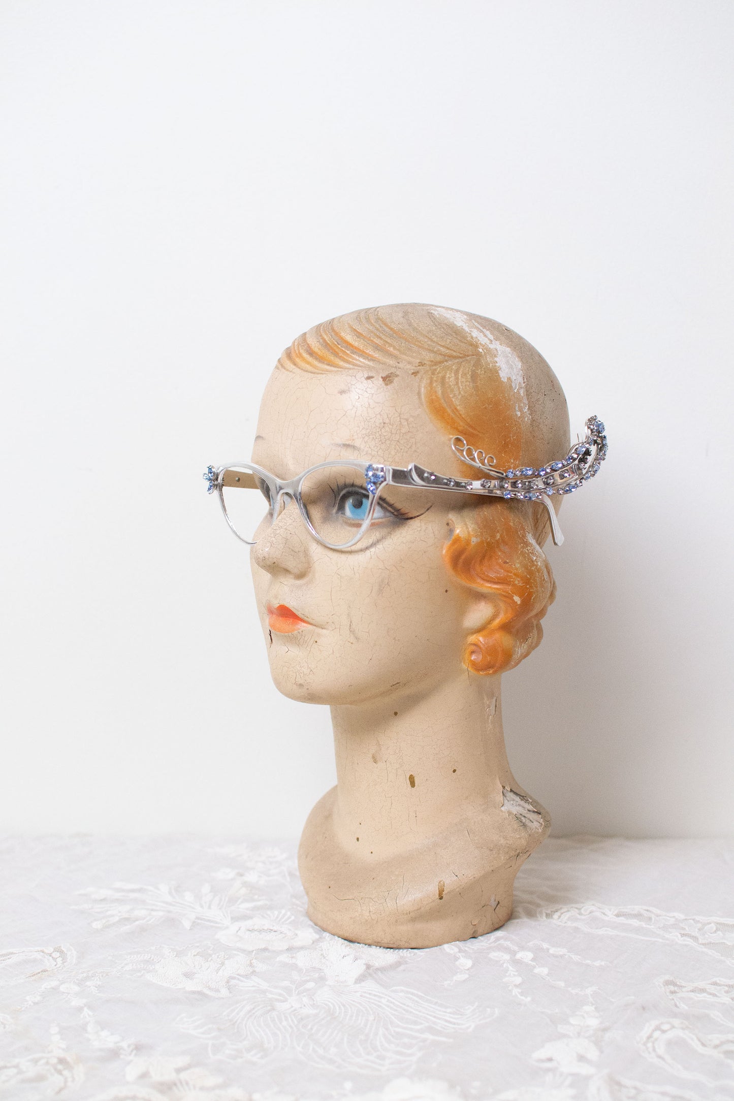 1950s Metal Tiara Style Eyeglasses