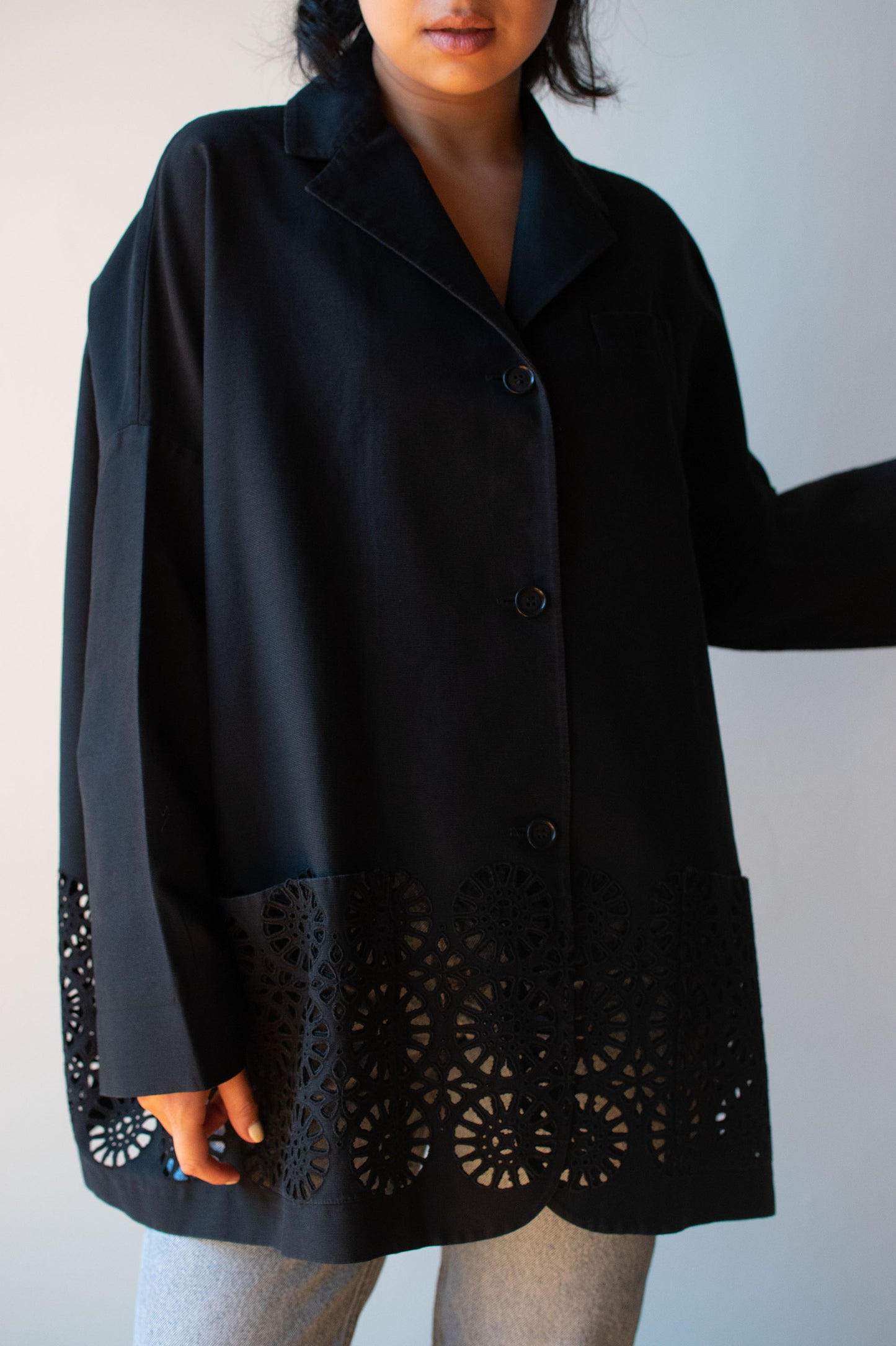 Laser Cut Jacket | Romeo Gigli 1992