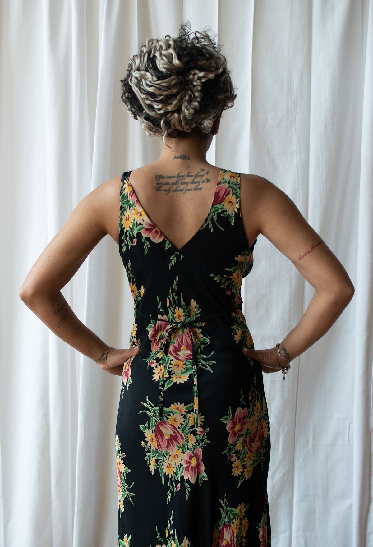 1990s Floral Print Dress | Betsey Johnson