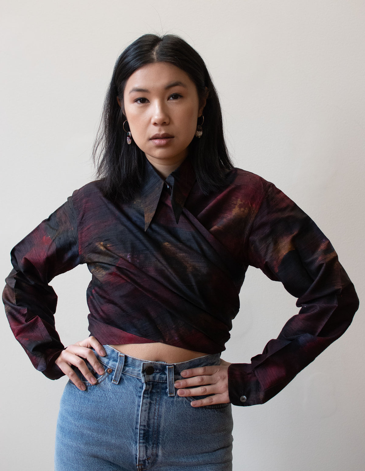 Silk Wrap Blouse | Romeo Gigli 1991