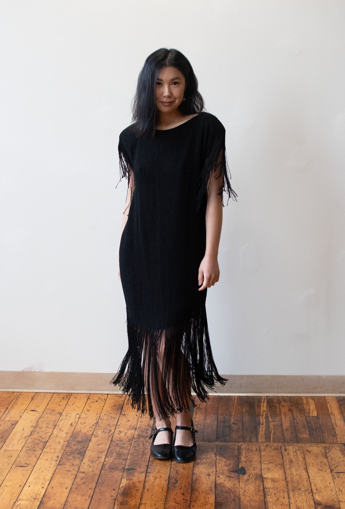 1980s Handwoven Dress
