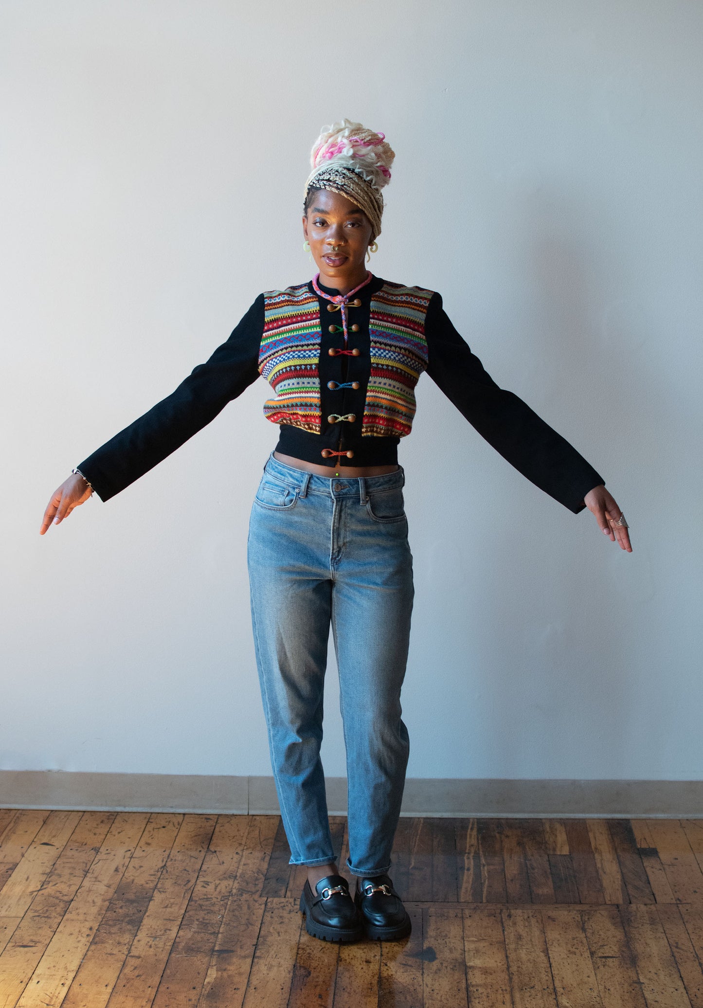 1940s Fair Isle Jacket