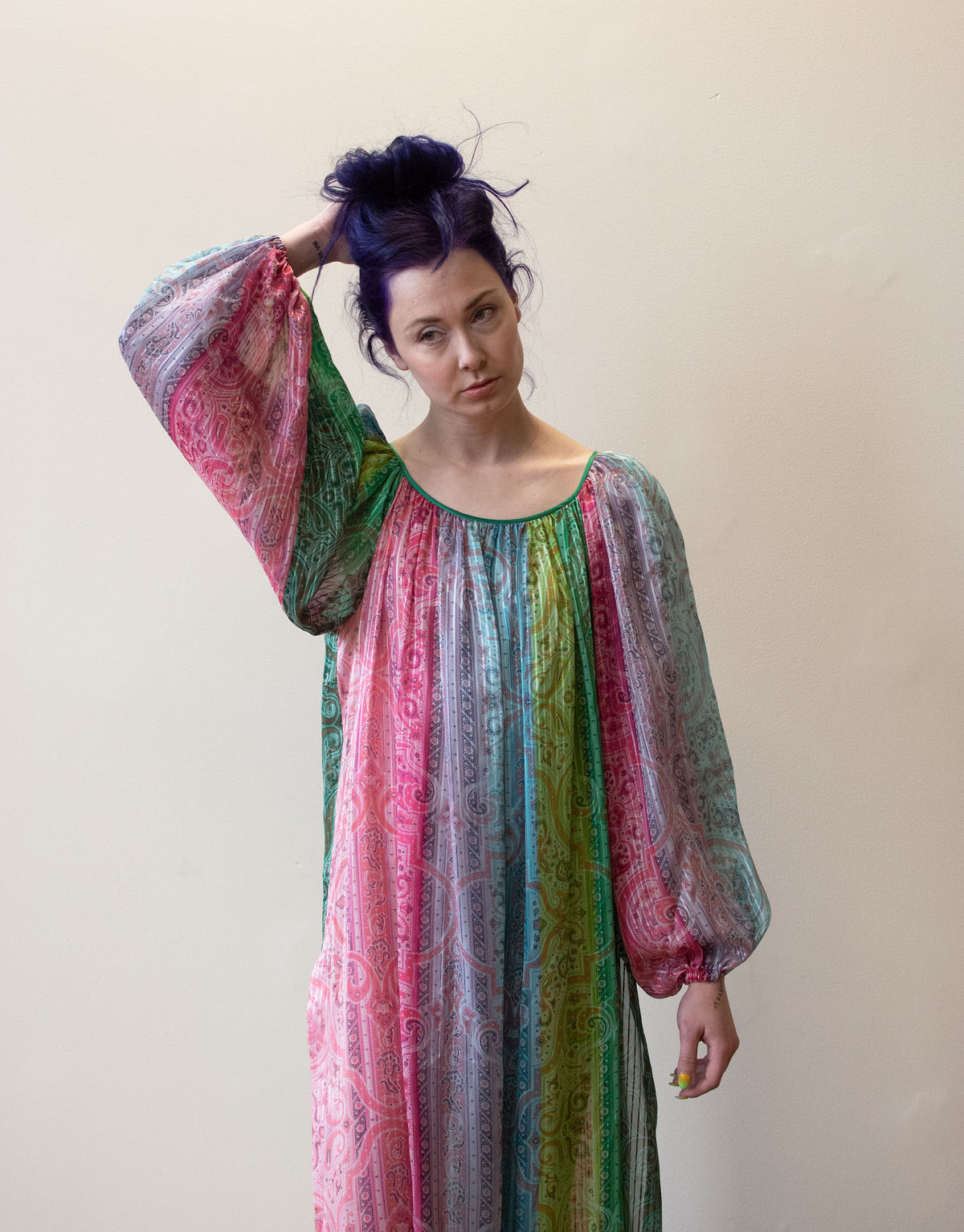 Christian Rupert Silk Dress | A Virtual Affair