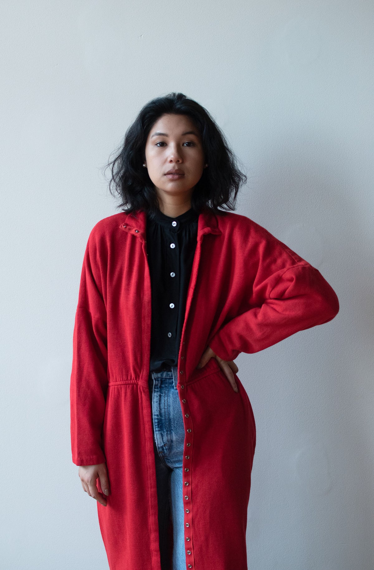 Snap Front Dress | Norma Kamali