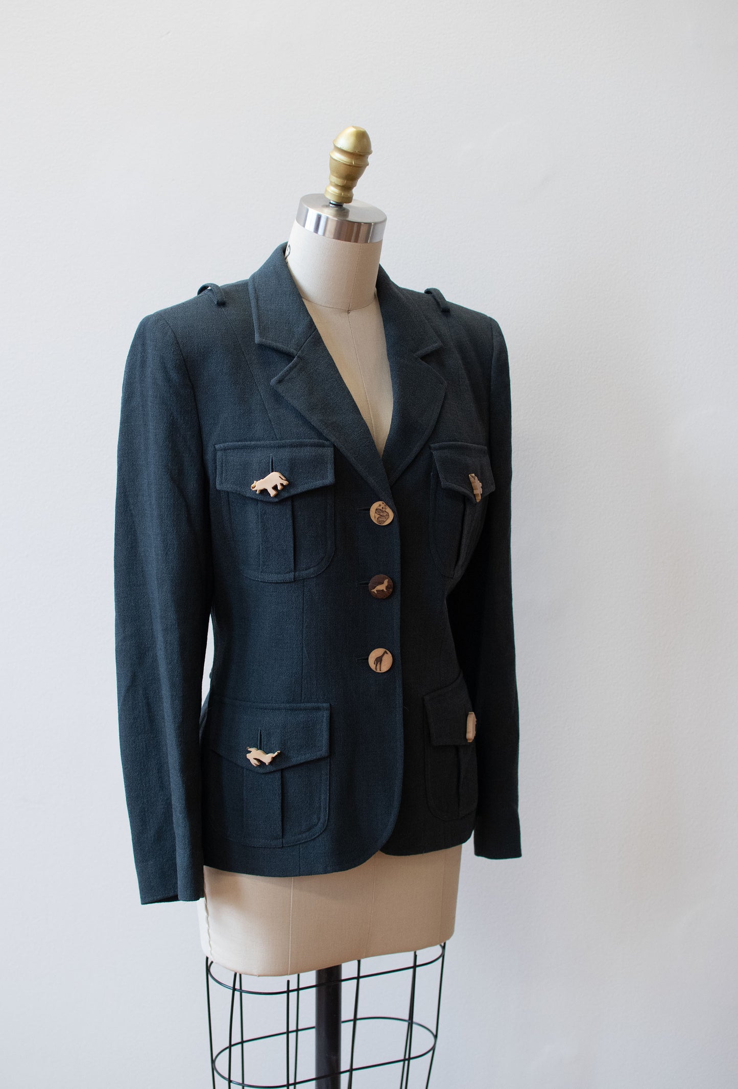 1990s Full Nature Jacket | Moschino Cheap & Chic