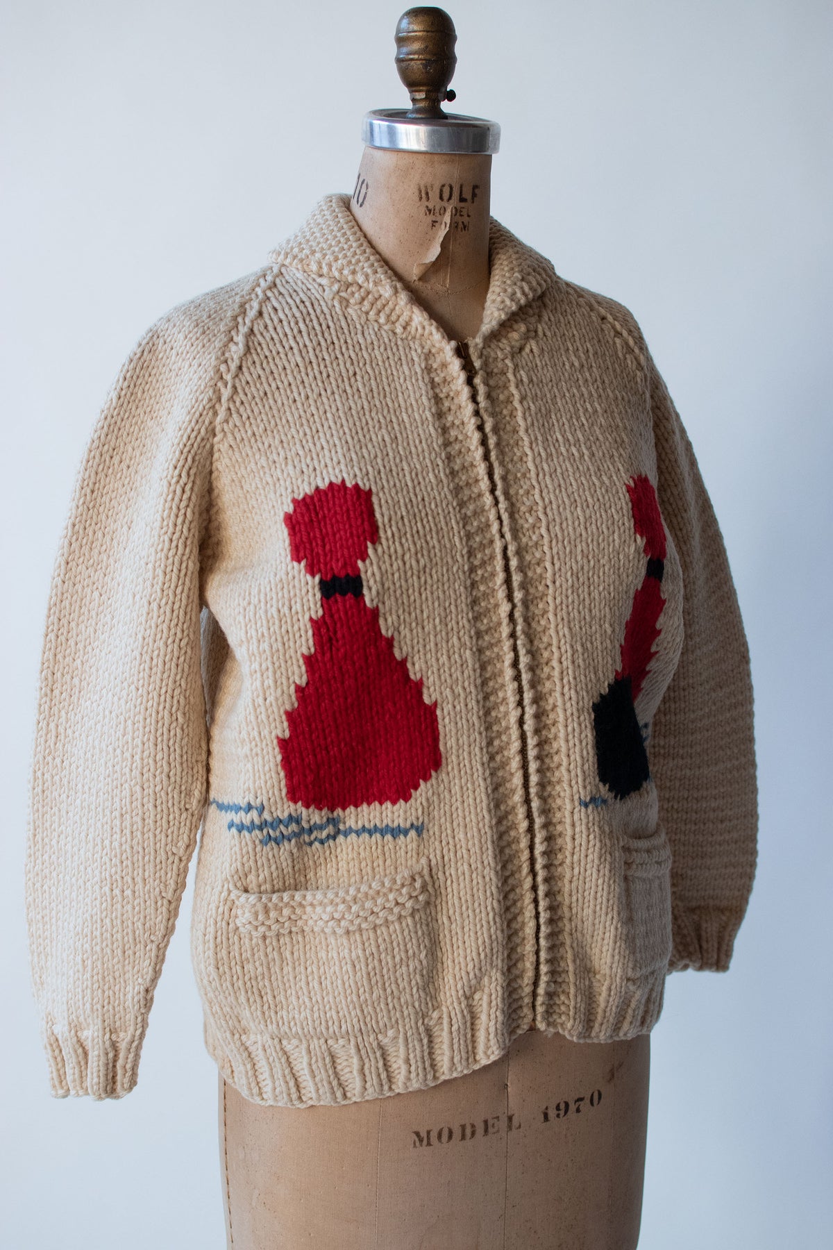 1950s Bowling Sweater