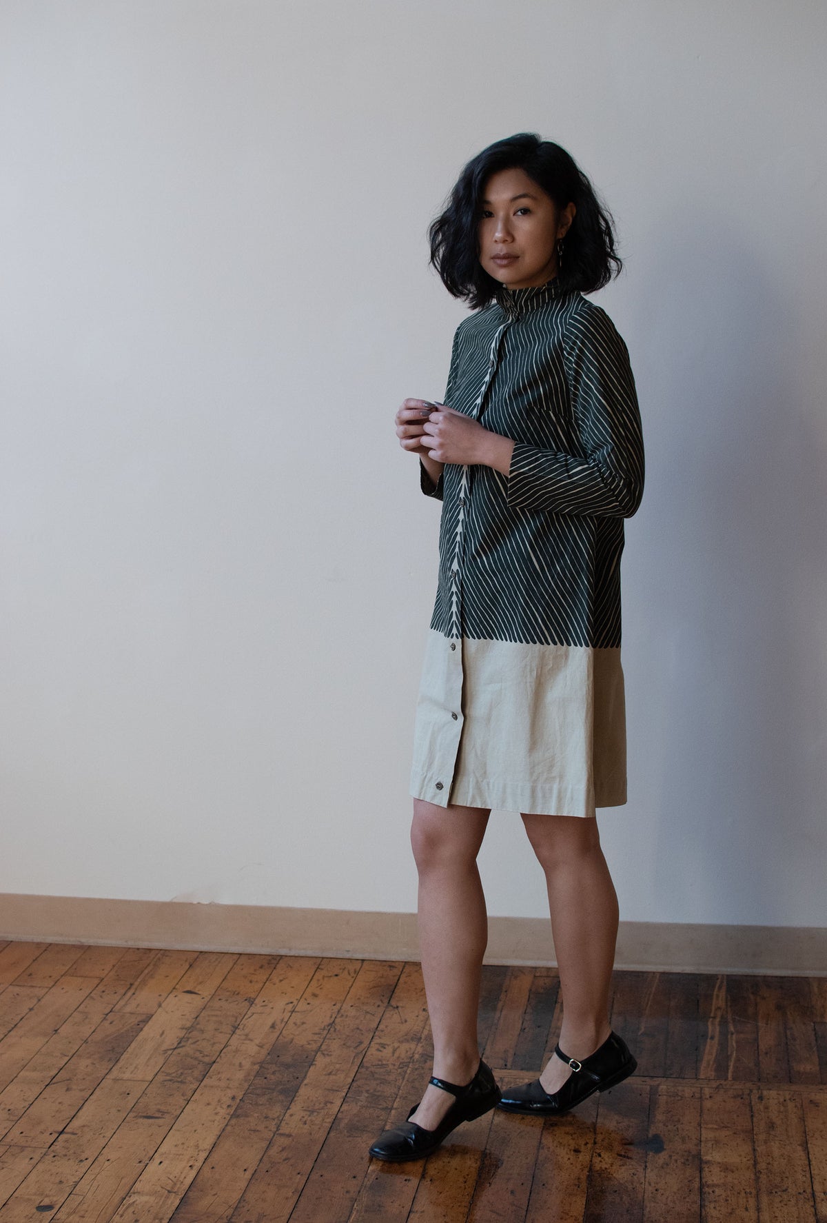 Beige Printed Dress | Marimekko
