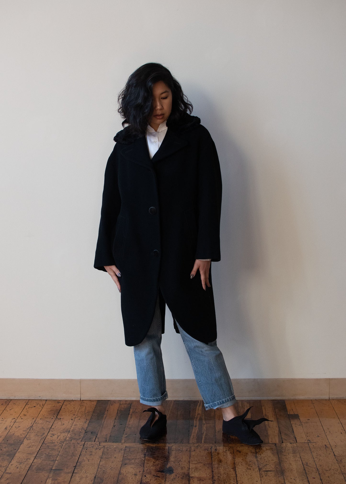Black Wool Jacket | G Gigli