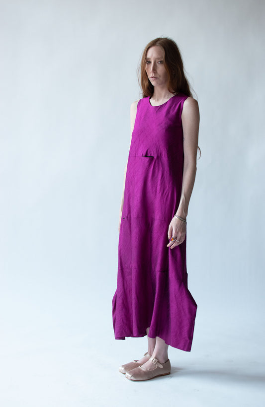Orchid Silk Dress | Mizono
