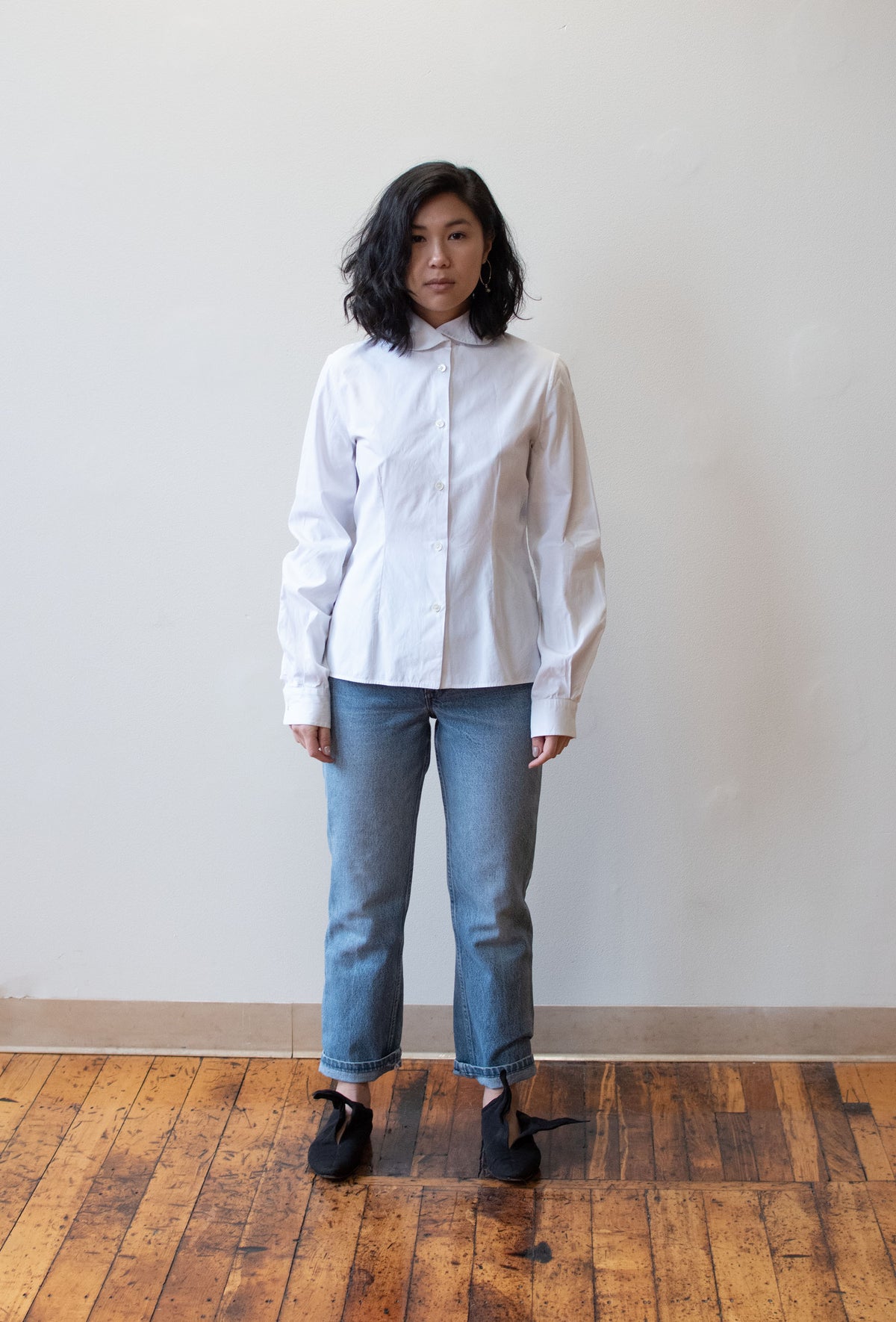 1980s White Shirt | Romeo Gigli for Callaghan