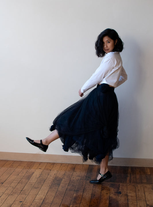 1990s Tulle Skirt | G Gigli