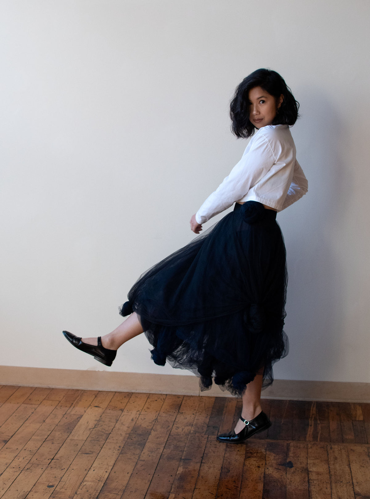 1990s Tulle Skirt | G Gigli