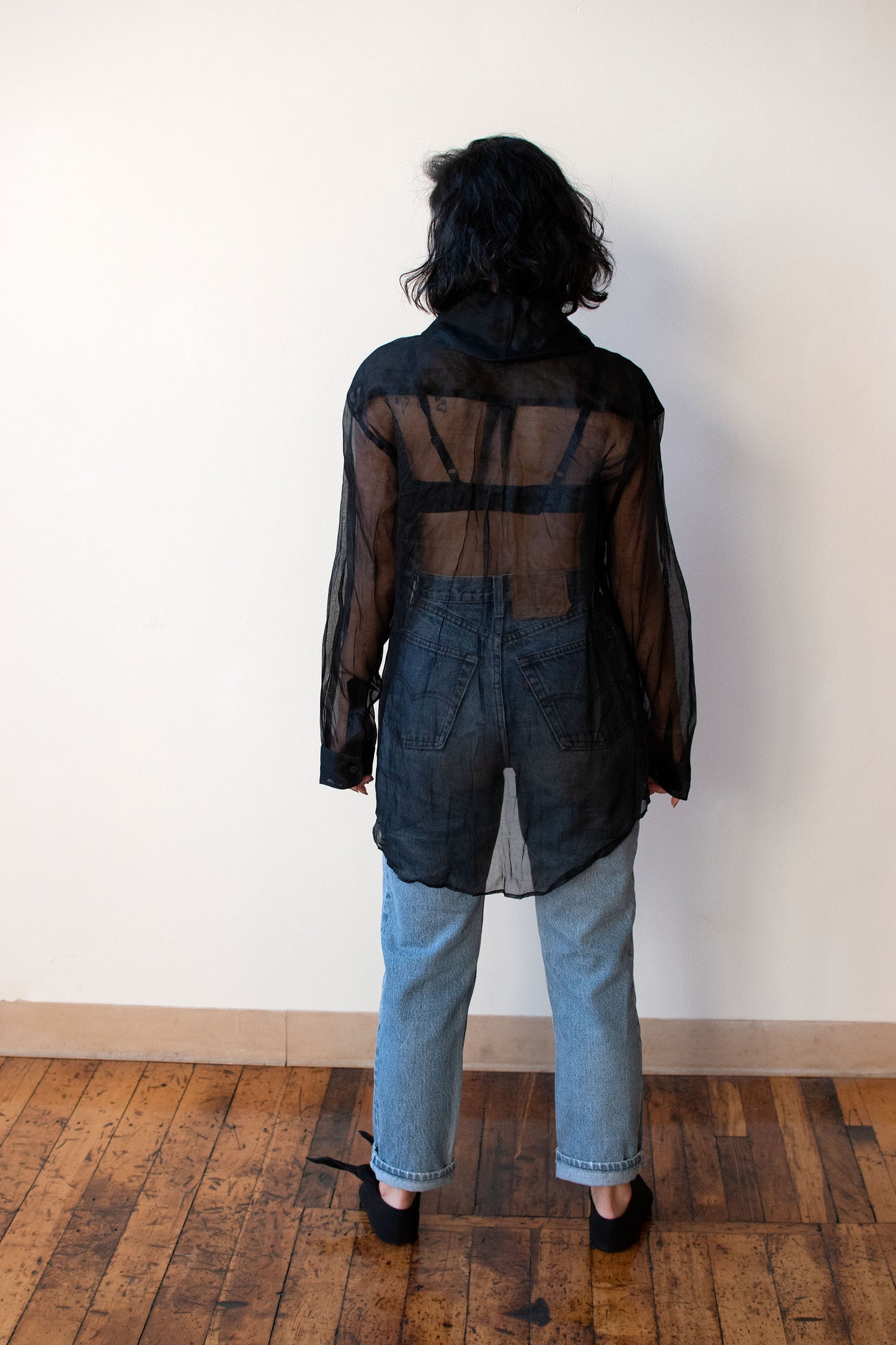 1990s Organdy Shirt | Romeo Gigli