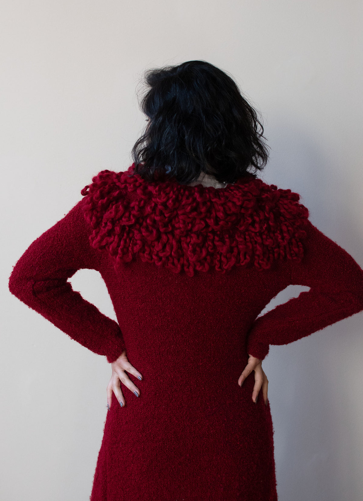 1990s Loop Knit Duster