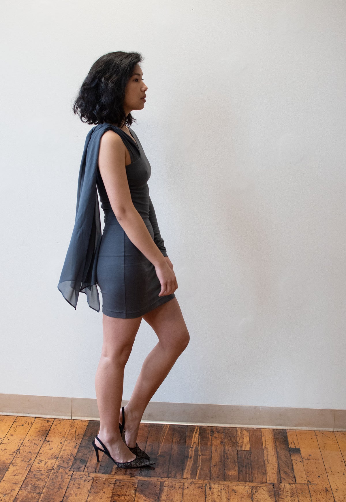 1990s Gray Dress | Comlice by Dolce & Gabbana