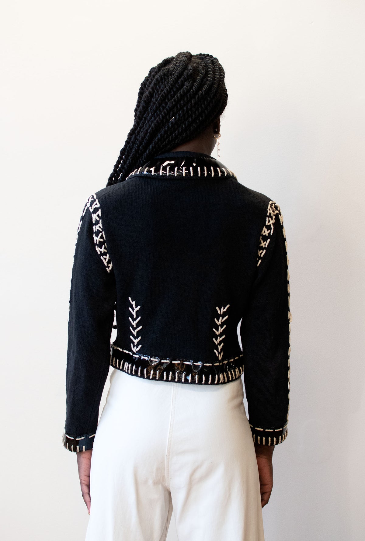 1990s Whipstitch Sweater | Michael Simon