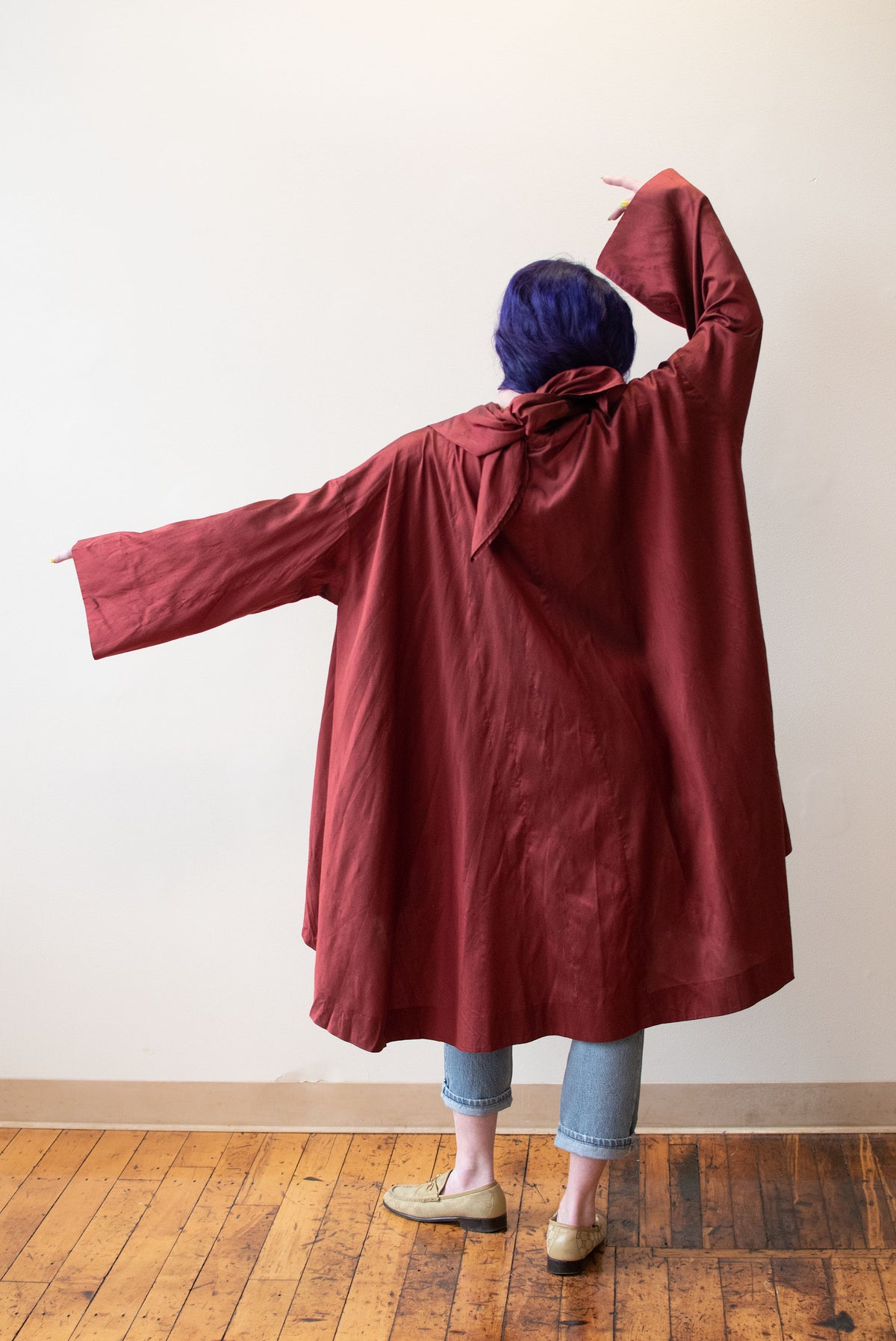 Romeo Gigli Silk Evening Coat | A Virtual Affair