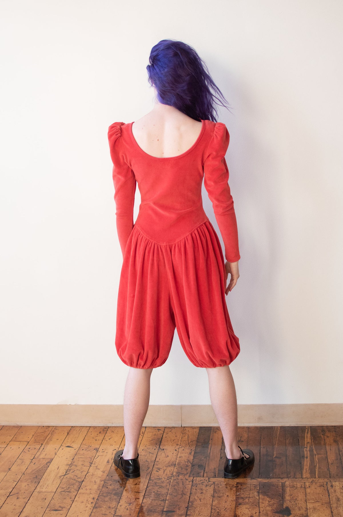 1980s Velour Romper