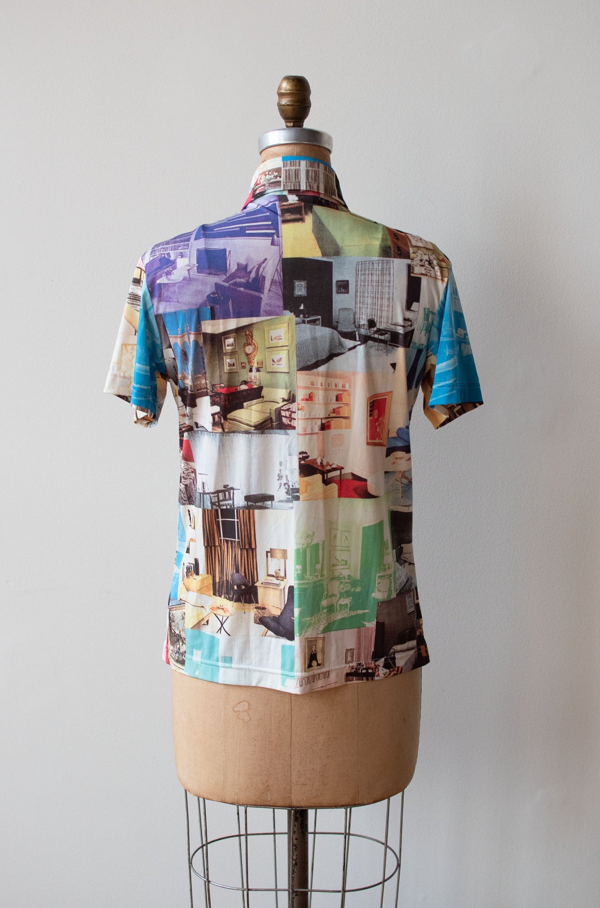 1990s Photo Print Shirt | Todd Oldham