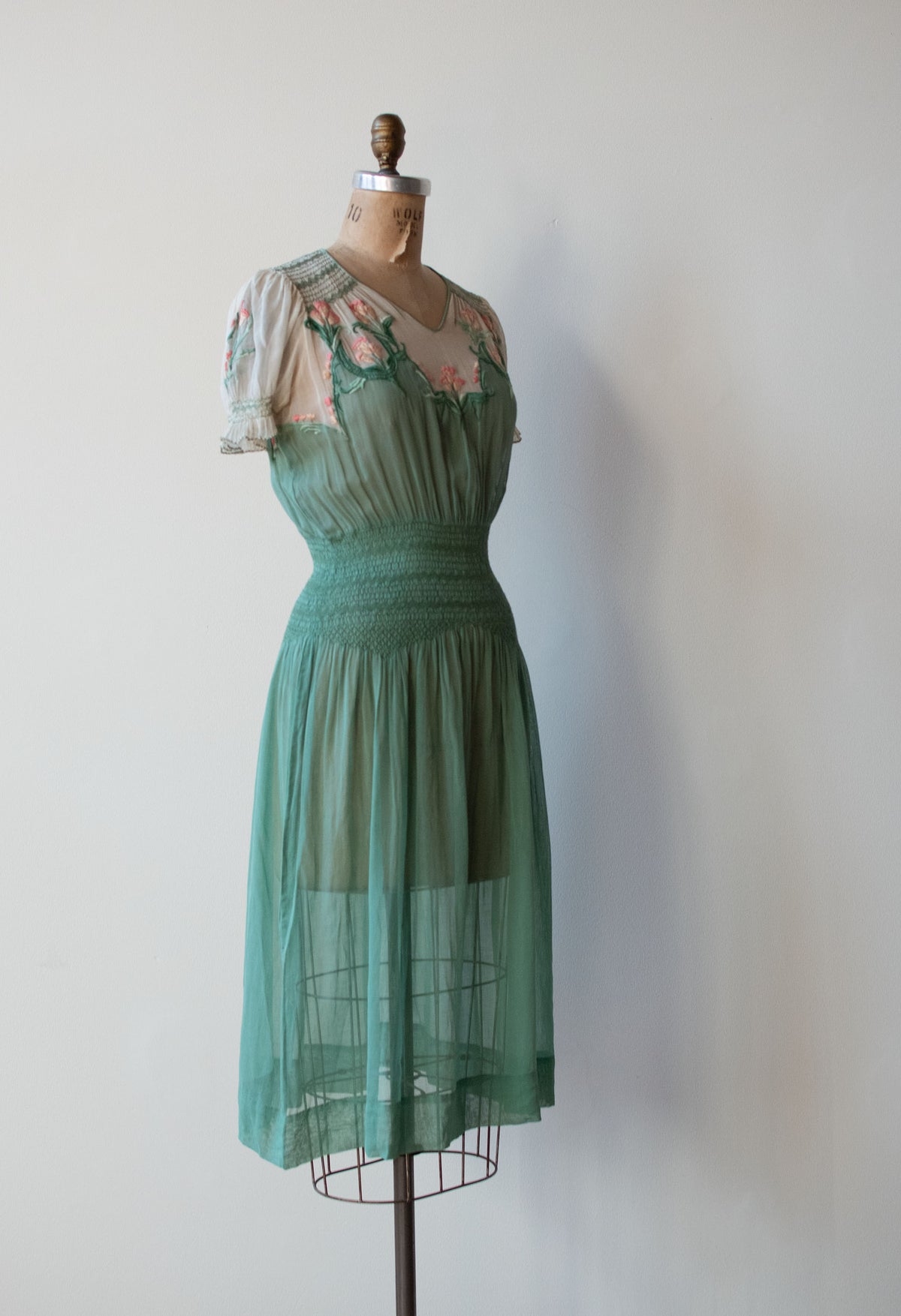 1930s Hungarian Dress
