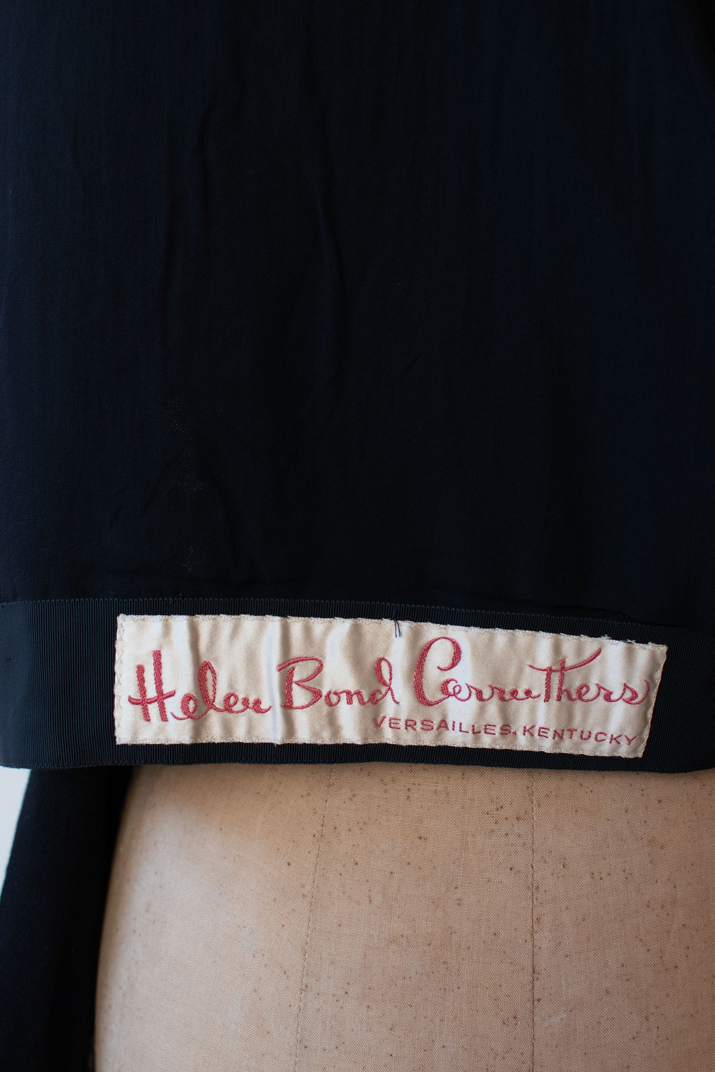 1950s Embroidered Cashmere Cardigan | Helen Bond Carruthers