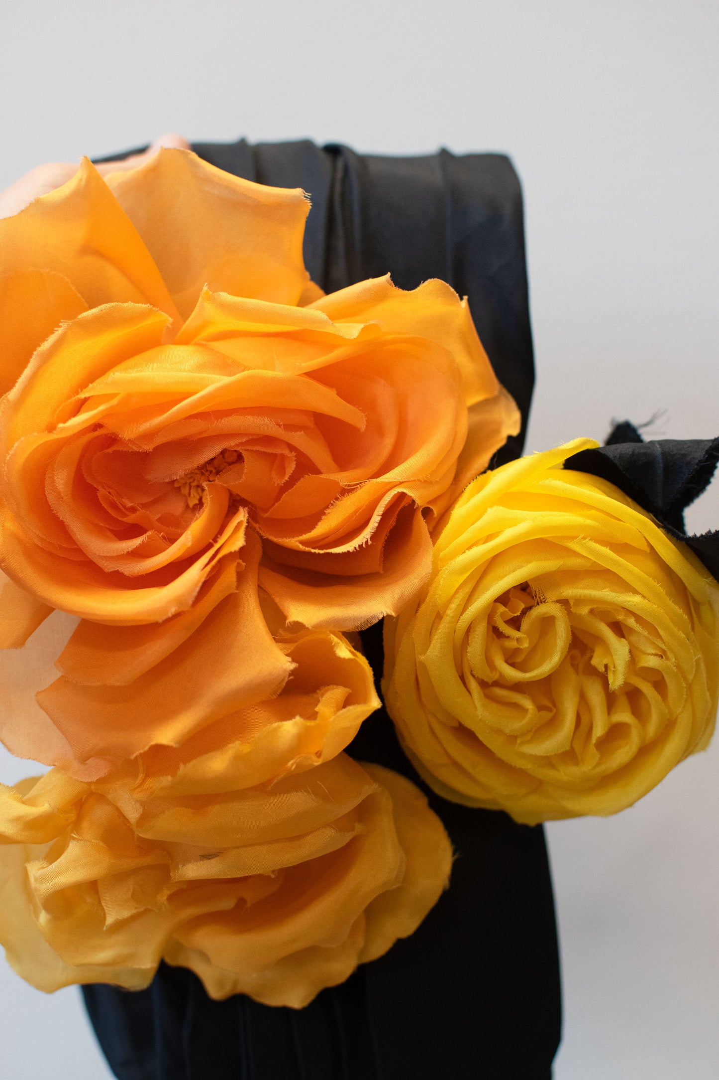 1980s Silk Taffeta Floral Belt | Isabel Canovas