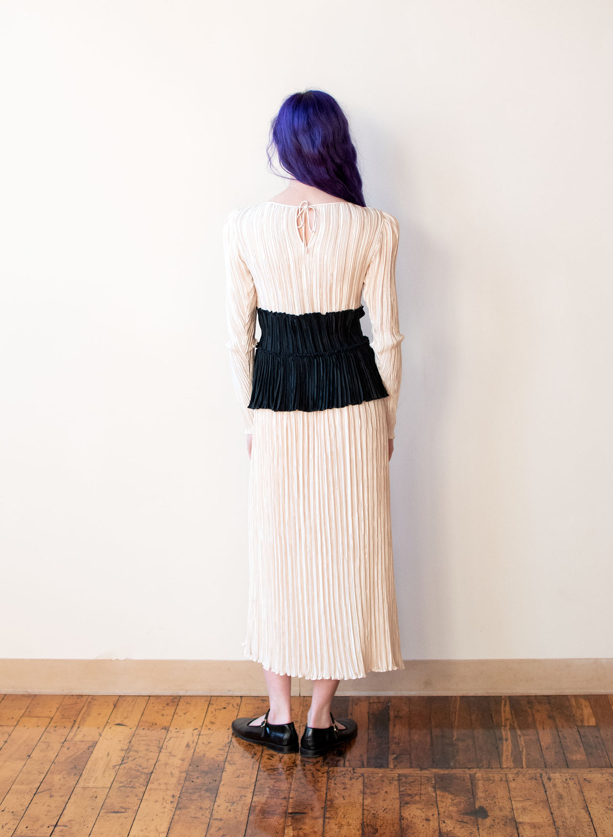 1980s Plisse Set | Mary Mcfadden