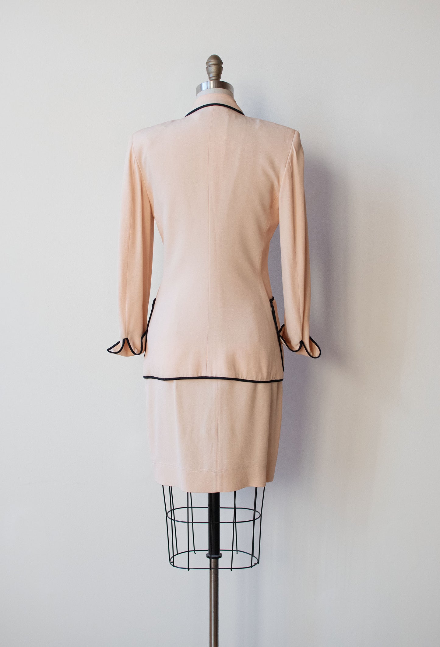 1980s Cream Suit | Moschino Cheap & Chic