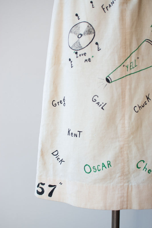 Senior Cord Skirt | 1957