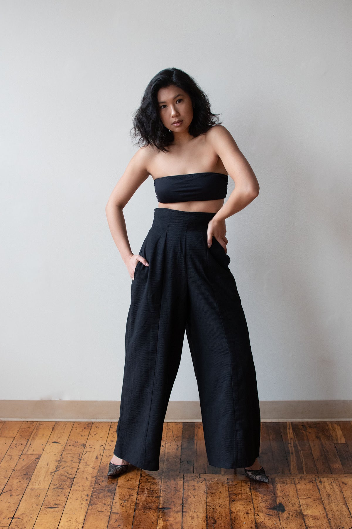 1990s Ultra High Waist Trousers