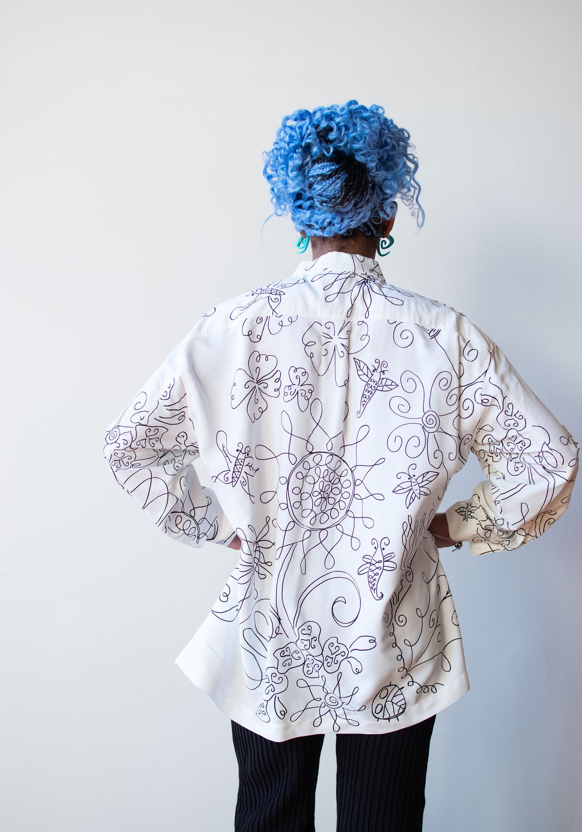 1990s Bug Print Shirt | Todd Oldham