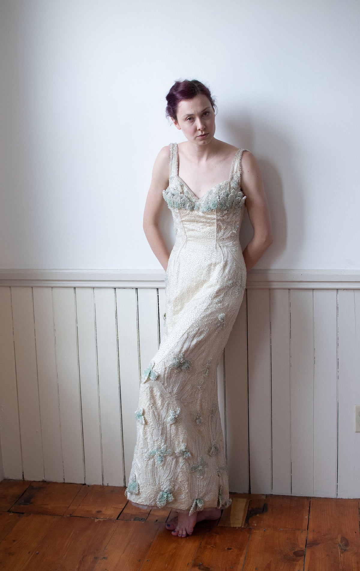 1960s Beaded Gown