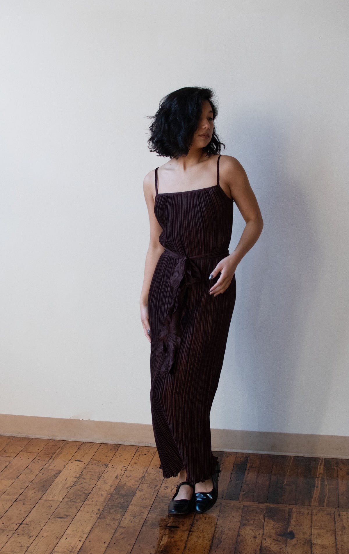 1980s Plisse Dress | Jeanne Marc